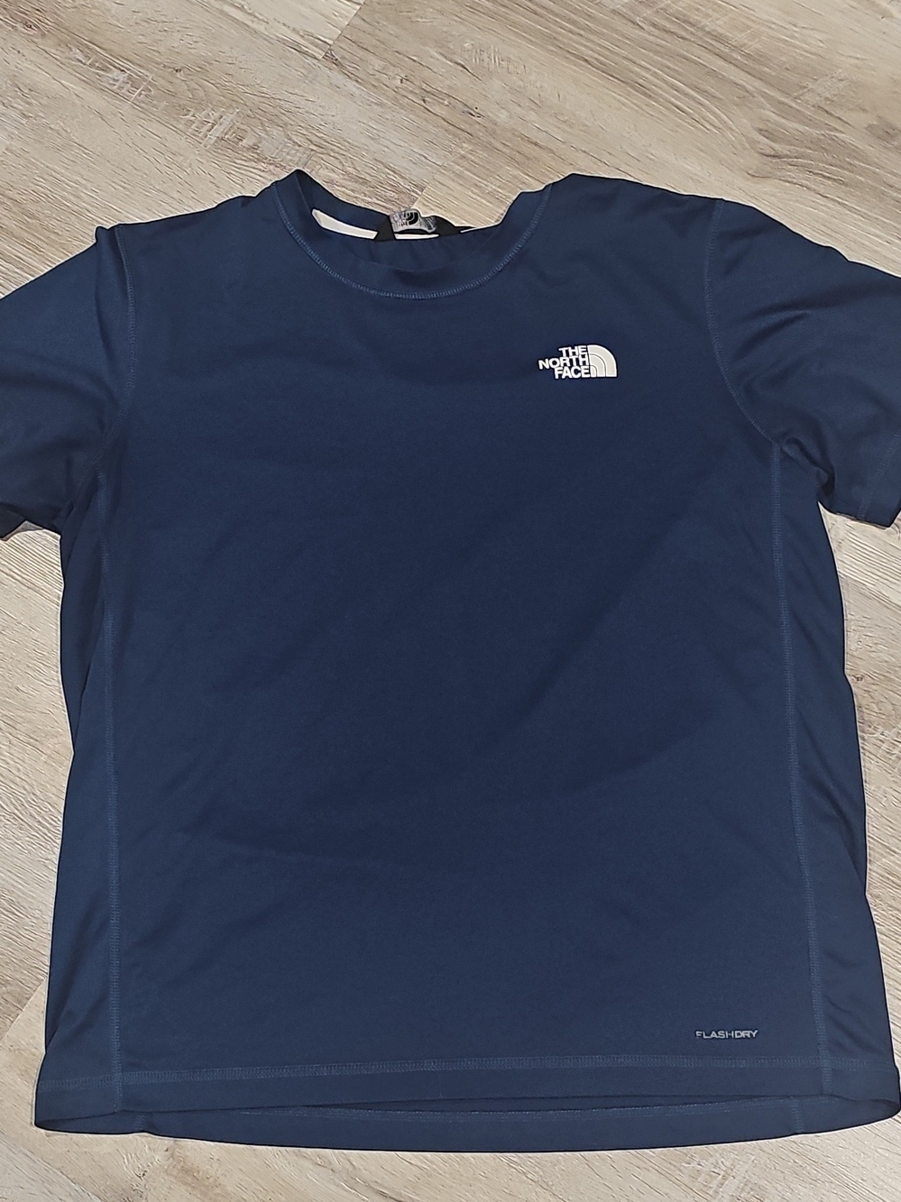 The North Face FlashDry Short Sleeve T-Shirt Blue Large
